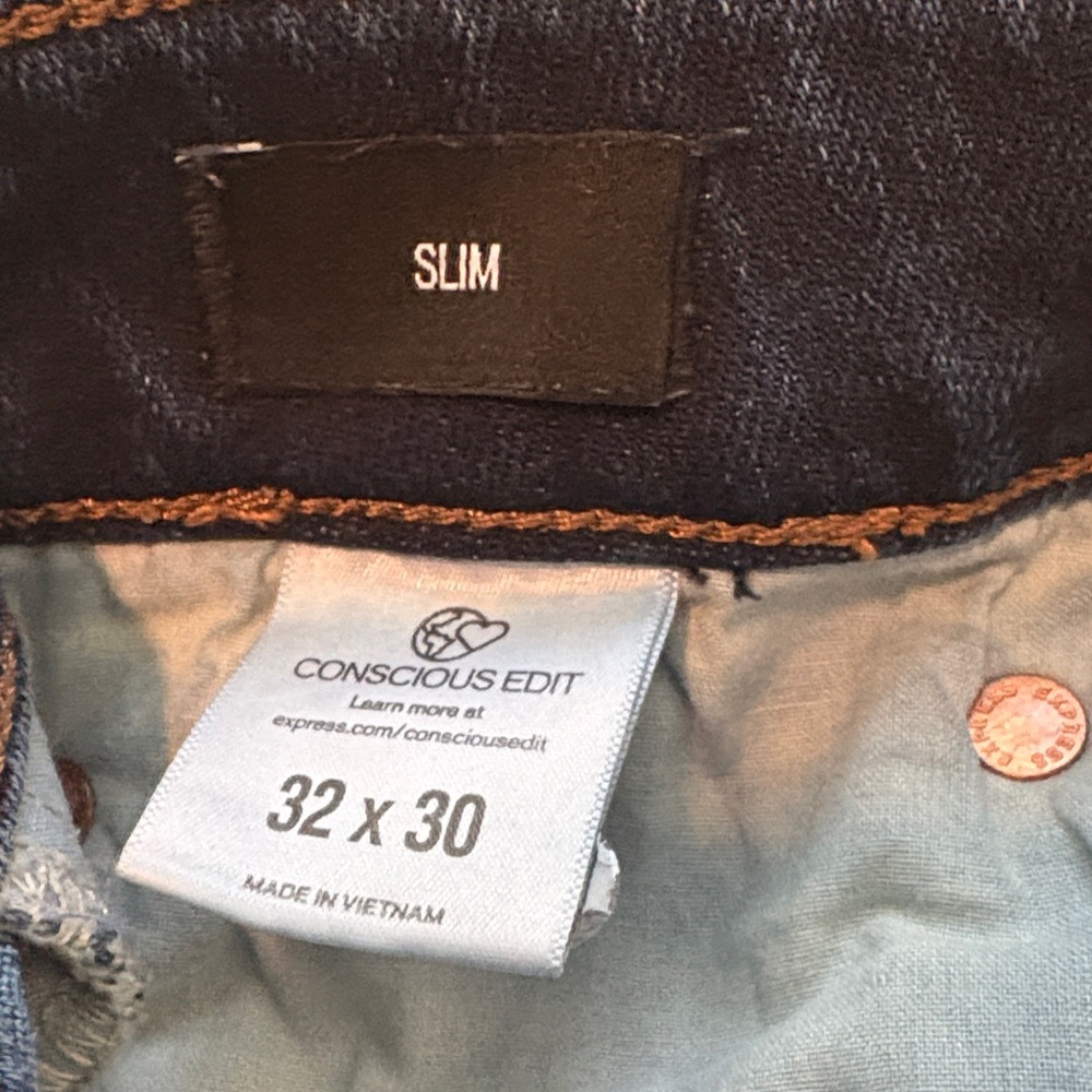 Express Men's Blue Jeans - Picture 4 of 9